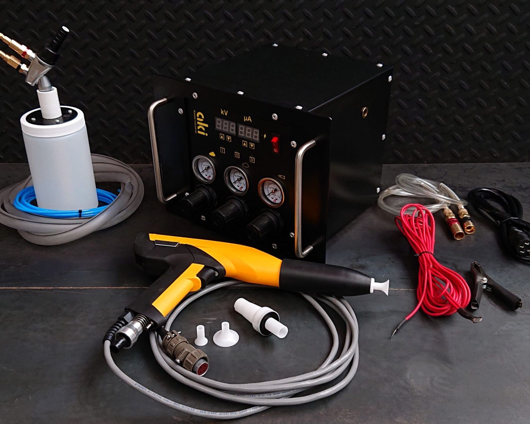 pintura electrostática